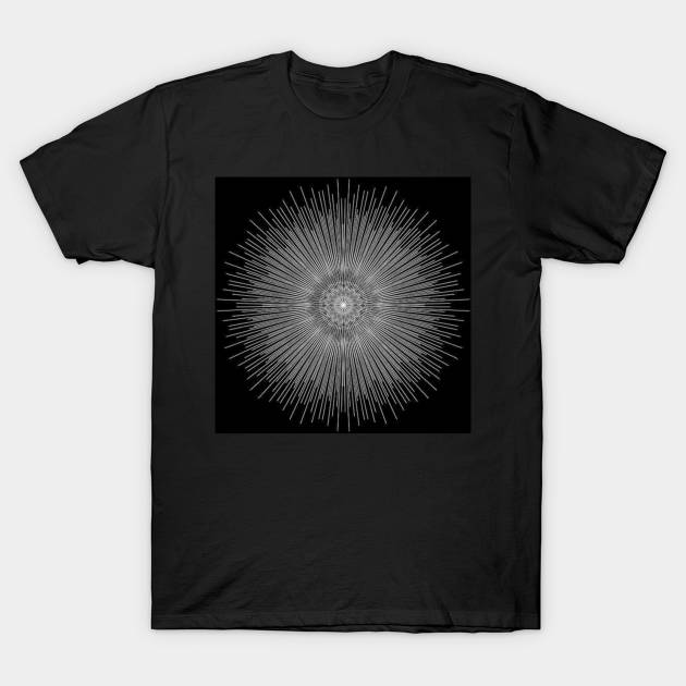 Line Flower T-Shirt by joshsmith